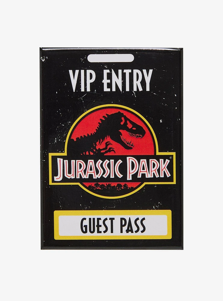 Jurassic Park VIP Guest Pass Flat Magnet