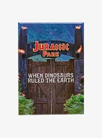 Jurassic Park Opening Gate Flat Magnet