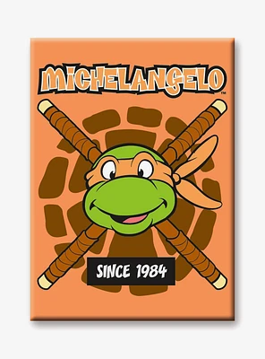 Teenage Mutant Ninja Turtles Michelangelo Flat Magnet