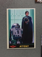 Star Wars The Mandalorian May The Force Be With You Retro Flat Magnet