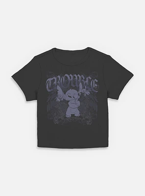 Disney Lilo & Stitch Total Trouble Womens Baby T-Shirt BoxLunch Web Exclusive