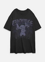 Disney Lilo & Stitch Total Trouble Womens Oversized T-Shirt BoxLunch Web Exclusive