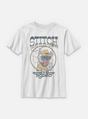 Disney Lilo & Stitch Rough Ready Rodeo Youth T-Shirt BoxLunch Web Exclusive