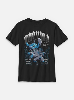 Disney Lilo & Stitch Cosmic Trouble Youth T-Shirt BoxLunch Web Exclusive