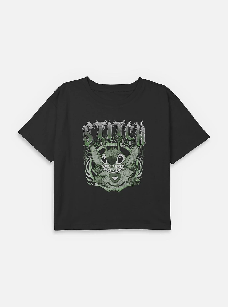 Disney Lilo & Stitch Experiment 626 Youth Girls Boxy T-Shirt BoxLunch Web Exclusive