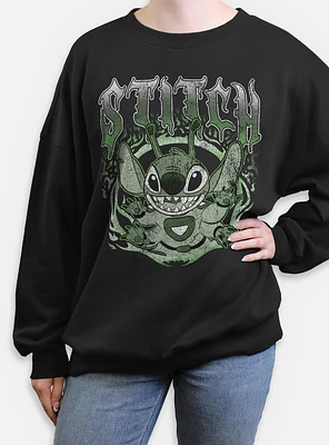 Disney Lilo & Stitch Experiment 626 Womens Oversized Sweatshirt BoxLunch Web Exclusive