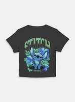 Disney Lilo & Stitch Dark Floral Womens Baby T-Shirt BoxLunch Web Exclusive