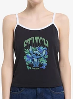 Disney Lilo & Stitch Dark Floral Womens Cami Tank Top BoxLunch Web Exclusive