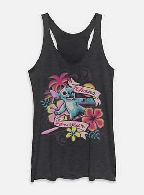 Disney Lilo & Stitch Surf Ohana Forever Womens Tank Top BoxLunch Web Exclusive