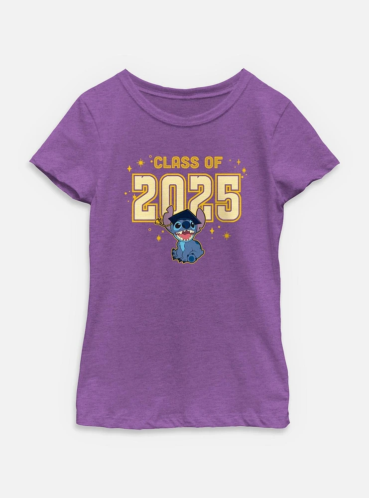 Disney Lilo & Stitch Grad 2025 Youth Girls T-Shirt