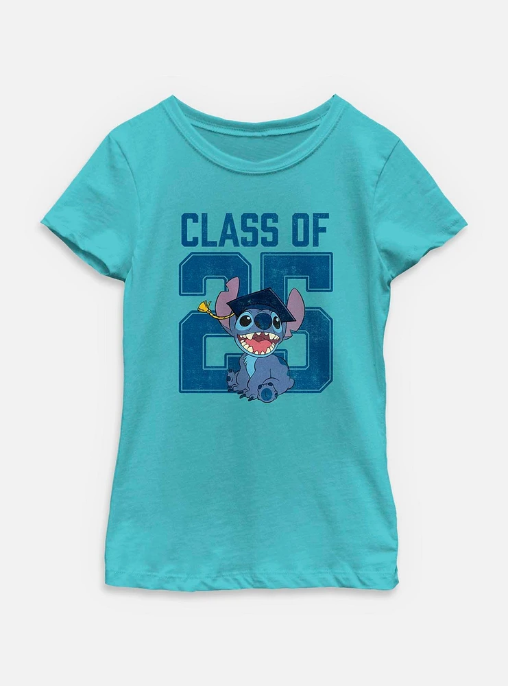 Disney Lilo & Stitch Class Of 25 Youth Girls T-Shirt