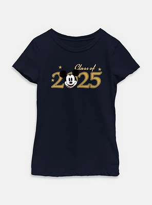 Disney Mickey Mouse Class Of 2025 Youth Girls T-Shirt