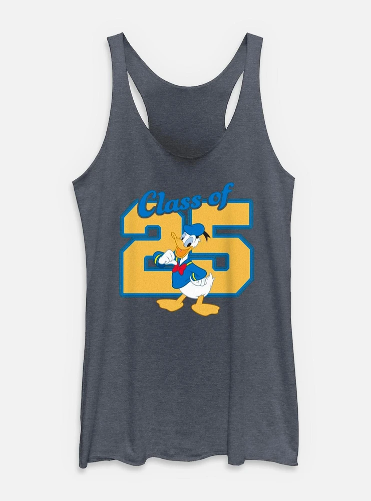 Disney Donald Duck Class Of 2025 Womens Tank