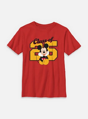 Disney Mickey Mouse Class Of 25 Youth T-Shirt