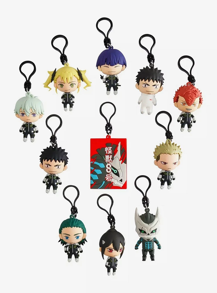 Kauju No. 8 Characters Blind Bag Figural Bag Clip
