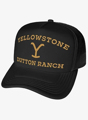 Yellowstone Arched Logo Foam Trucker Hat