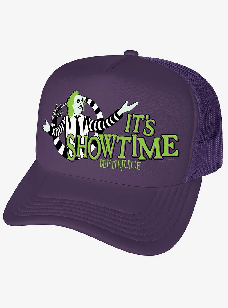 Beetlejuice It's Showtime Foam Trucker Hat