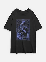 Dungeons & DragonsThe Mind Flayer Tarot Womens Oversized T-Shirt