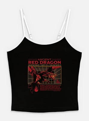 Dungeons & Dragons Ancient Red Dragon Stats Womens Cami