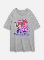 Dungeons & Dragons Cutest The Realm Womens Oversized T-Shirt