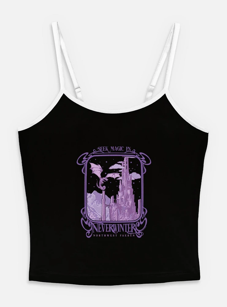 Dungeons & Dragons Seek Magic Neverwinter Womens Cami