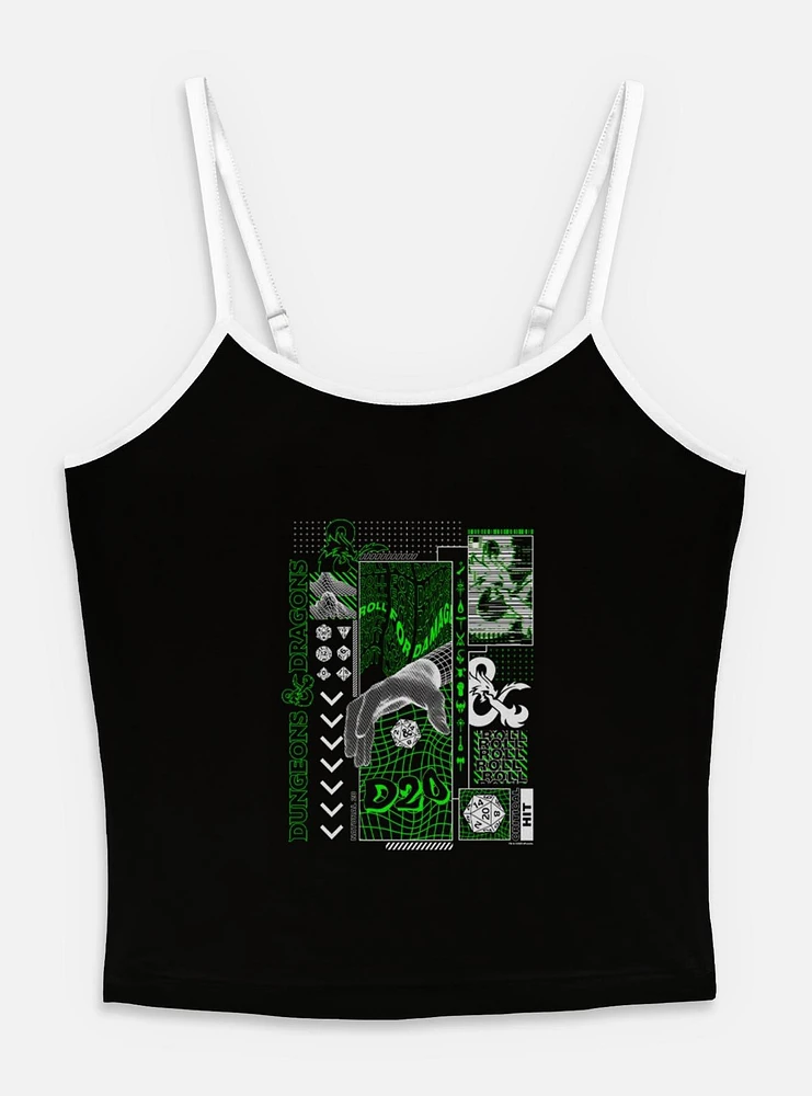 Dungeons & Dragons Trippy D20 Womens Cami