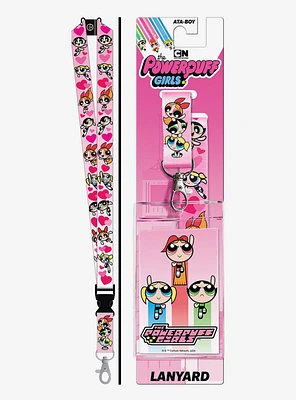 The Powerpuff Girls Trio Hearts Lanyard