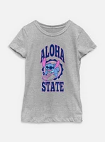 Disney Lilo & Stitch Aloha State Surf Youth Girls T-Shirt