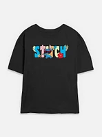 Disney Lilo & Stitch Tropic Shades Name Womens Skimmer T-Shirt