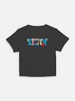 Disney Lilo & Stitch Tropic Shades Name Womens Baby T-Shirt