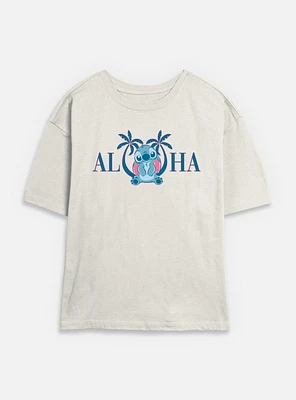 Disney Lilo & Stitch Aloha Kauai Womens Skimmer T-Shirt