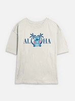 Disney Lilo & Stitch Aloha Kauai Womens Skimmer T-Shirt
