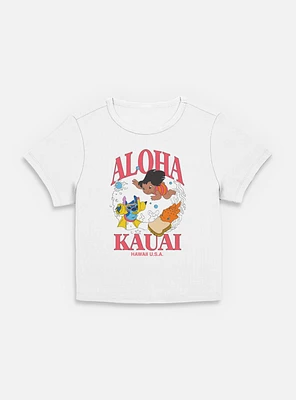 Disney Lilo & Stitch Aloha Kauai Womens Baby T-Shirt