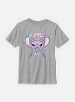 Disney Lilo & Stitch Angel My Special Day Youth T-Shirt