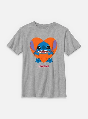 Disney Lilo & Stitch Love Me Youth T-Shirt