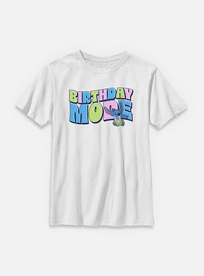 Disney Lilo & Stitch Birthday Mode Youth T-Shirt