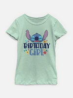 Disney Lilo & Stitch Birthday Girl Youth Girls T-Shirt