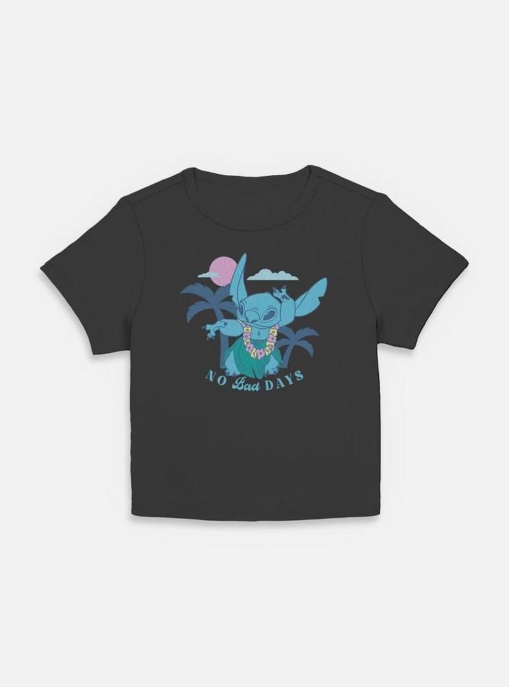 Disney Lilo & Stitch Tropical No Bad Days Womens Baby T-Shirt