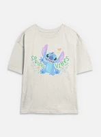 Disney Lilo & Stitch Spring Vibes Womens Skimmer T-Shirt