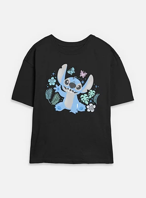Disney Lilo & Stitch Spring Womens Skimmer T-Shirt