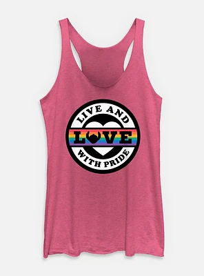 Disney Lilo & Stitch Live Love With Pride Tank Top