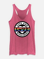 Disney Lilo & Stitch Live Love With Pride Tank Top