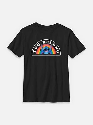 Disney Lilo & Stitch You Belong Youth T-Shirt