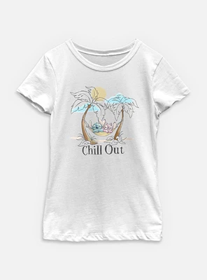 Disney Lilo & Stitch Chill Out Youth Girls T-Shirt