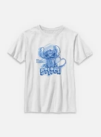 Disney Lilo & Stitch Cute And Fluffy Alien Youth T-Shirt