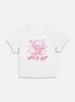 Disney Lilo & Stitch Hug It Out Tie-Dye Womens Baby T-Shirt
