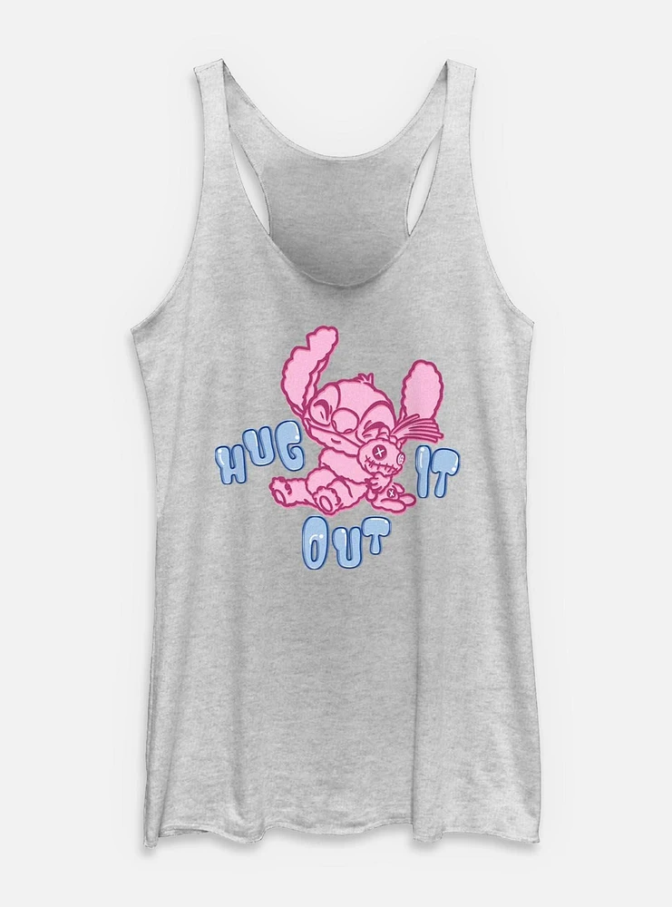 Disney Lilo & Stitch Hug It Out Womens Tank Top