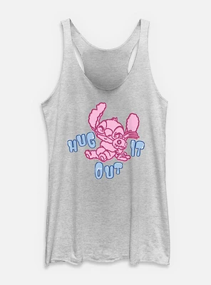 Disney Lilo & Stitch Hug It Out Womens Tank Top