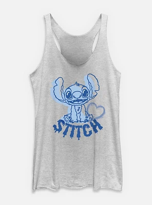 Disney Lilo & Stitch Heart Womens Tank Top