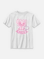 Disney Lilo & Stitch Angel Heart Youth T-Shirt